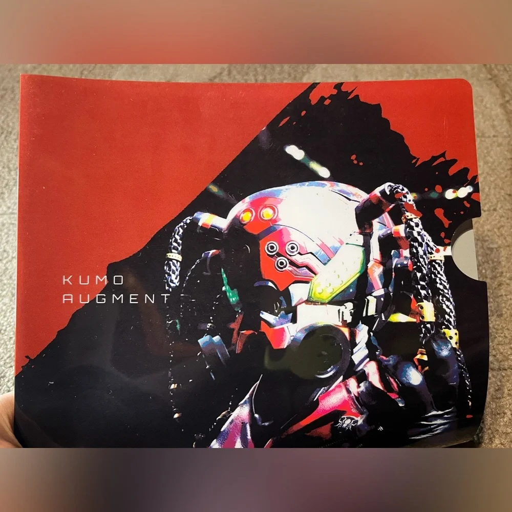 Shin Kamen Rider x Family Mart Clear File Folder Kumo Augment Japan Exclusive